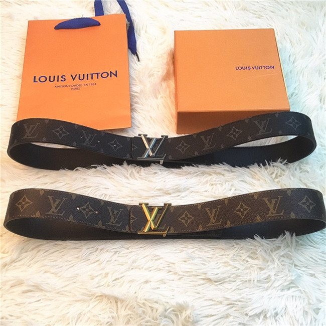 Louis Vuitton LV PYRAMIDE 40MM BELT Monogram Eclipse High