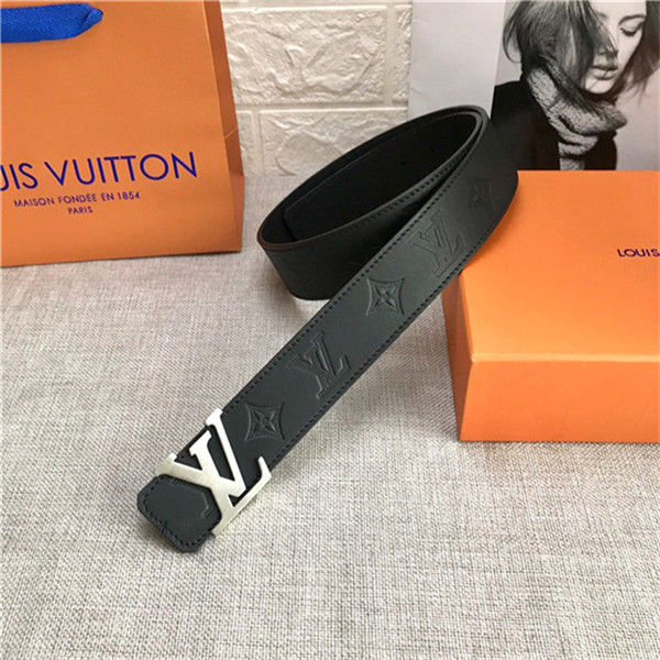 Louis Vuitton LV INITIALES 40MM BELT Monogram Shadow High