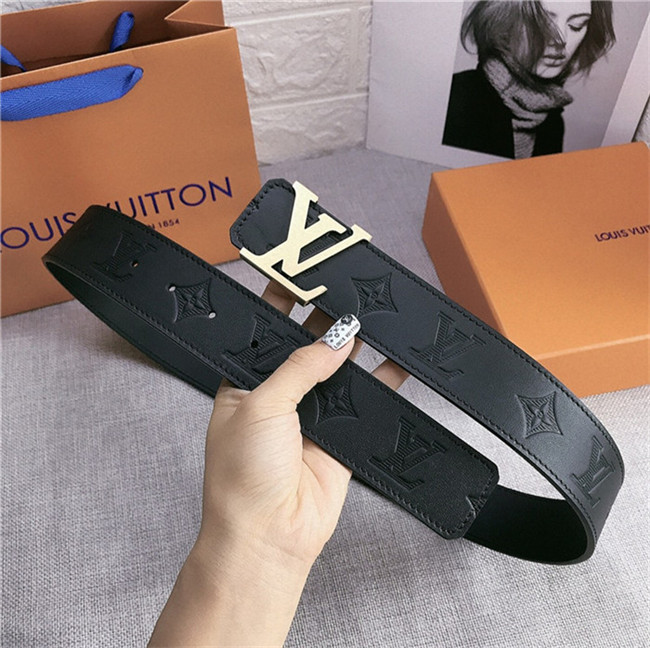 Louis Vuitton LV INITIALES 40MM BELT Monogram Shadow High