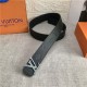 Louis Vuitton LV INITIALES 40MM BELT Monogram Shadow High