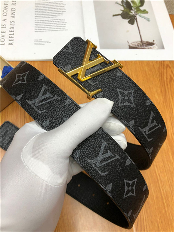 Louis Vuitton LV PYRAMIDE 40MM Reversible BELT Monogram Eclipse High