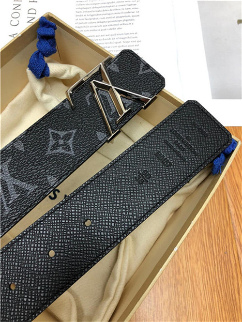 Louis Vuitton LV PYRAMIDE 40MM Reversible BELT Monogram Eclipse High