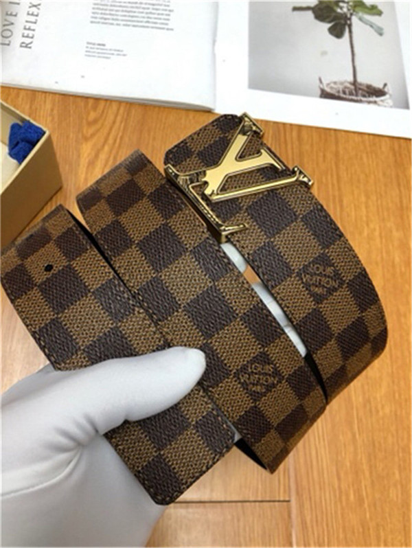 Louis Vuitton LV INITIALES 40MM BELT Damier Ebene High