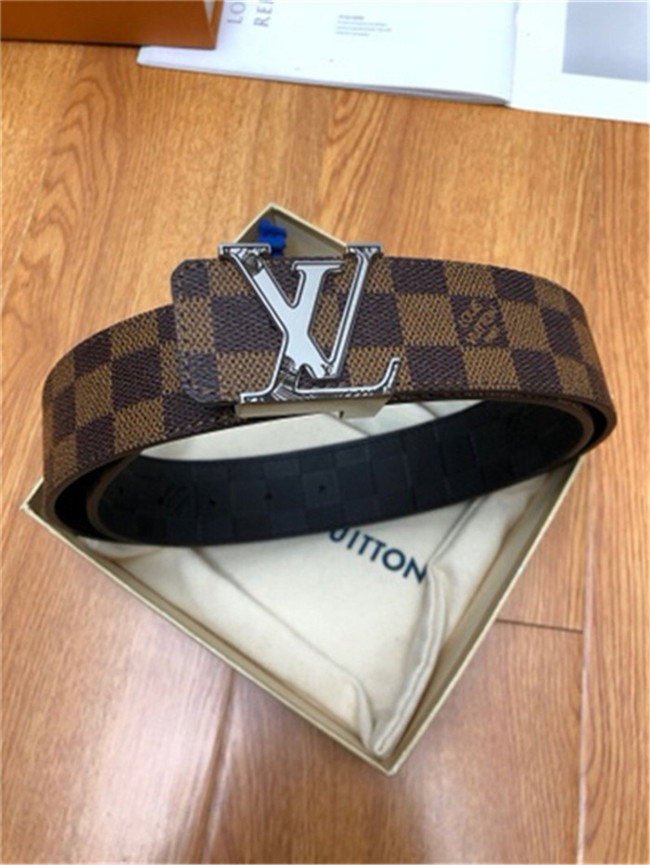 Louis Vuitton LV INITIALES 40MM BELT Damier Ebene High