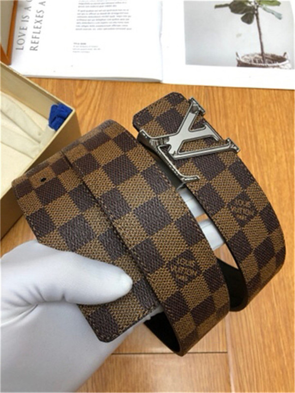 Louis Vuitton LV INITIALES 40MM BELT Damier Ebene High