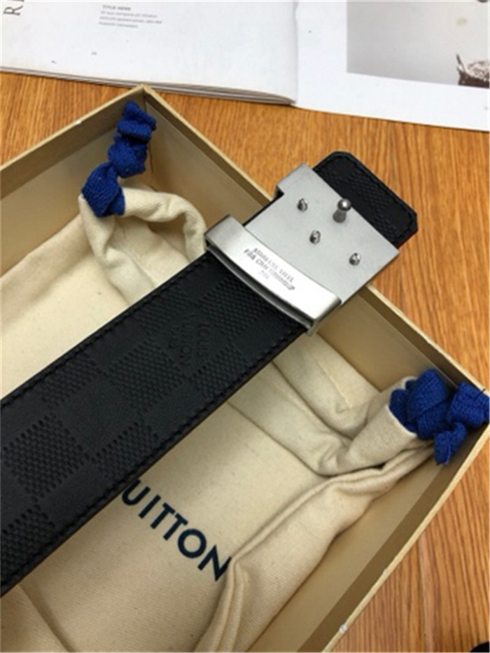 Louis Vuitton LV INITIALES 40MM BELT Damier Ebene High