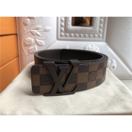 Louis Vuitton LV INITIALES 40MM BELT Damier Ebene High