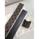 Louis Vuitton LV INITIALES 40MM BELT Damier Ebene High