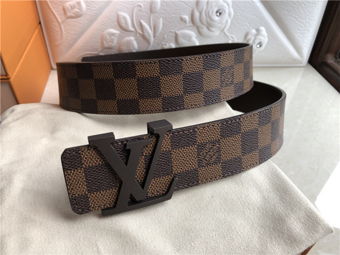 Louis Vuitton LV INITIALES 40MM BELT Damier Ebene High