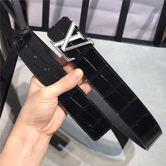 Louis Vuitton LV INITIALES 40MM BELT Crocodile High