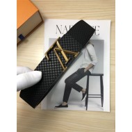 Louis Vuitton LV PYRAMIDE 40MM BELT Damier Infini High