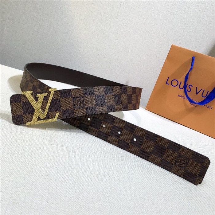 Louis Vuitton LV INITIALES 40MM BELT Damier Ebene High