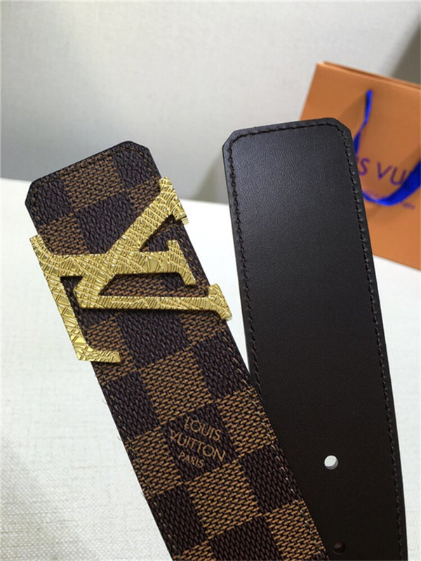 Louis Vuitton LV INITIALES 40MM BELT Damier Ebene High