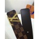 Louis Vuitton LV INITIALES 40MM BELT Damier Ebene High