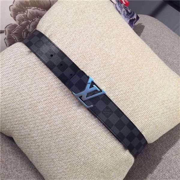 Louis Vuitton LV INITIALES 40MM Reversible BELT Damier High