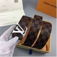 Louis Vuitton LV INITIALES 38MM BELT Damier Ebene High