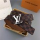 Louis Vuitton LV INITIALES 38MM BELT Damier Ebene High