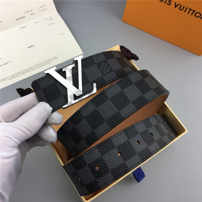 Louis Vuitton LV INITIALES 38MM BELT Epi Damier High