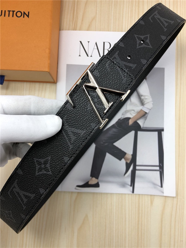 Louis Vuitton LV PYRAMIDE 40MM BELT Monogram Eclipse High