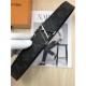 Louis Vuitton LV PYRAMIDE 40MM BELT Monogram Eclipse High