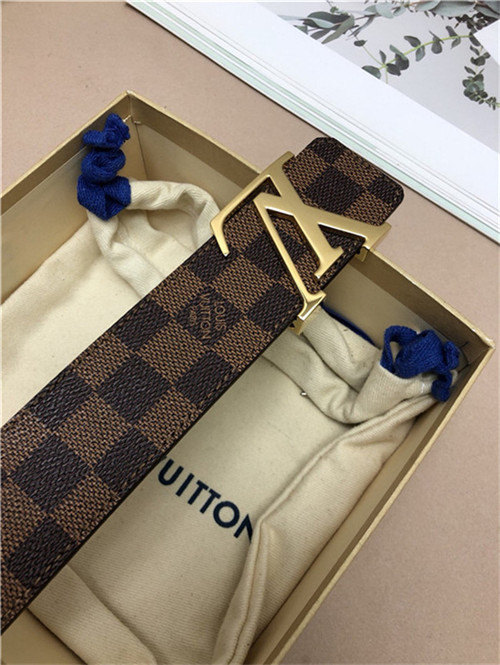 Louis Vuitton LV INITIALES 40MM BELT Damier Ebene High