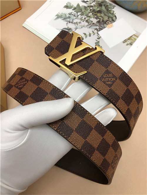 Louis Vuitton LV INITIALES 40MM BELT Damier Ebene High