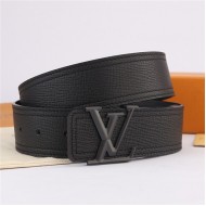 Louis Vuitton LV PYRAMIDE 40MM BELT Leather  Black High