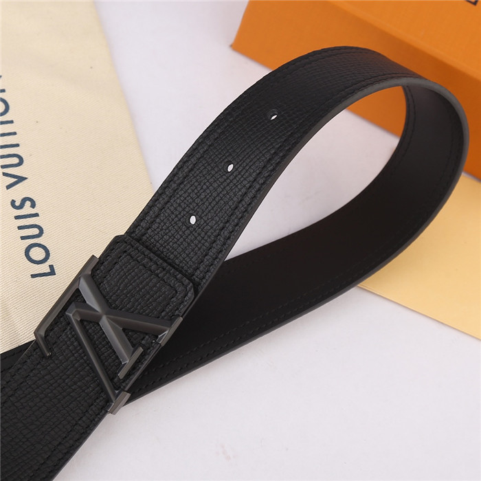 Louis Vuitton LV PYRAMIDE 40MM BELT Leather  Black High