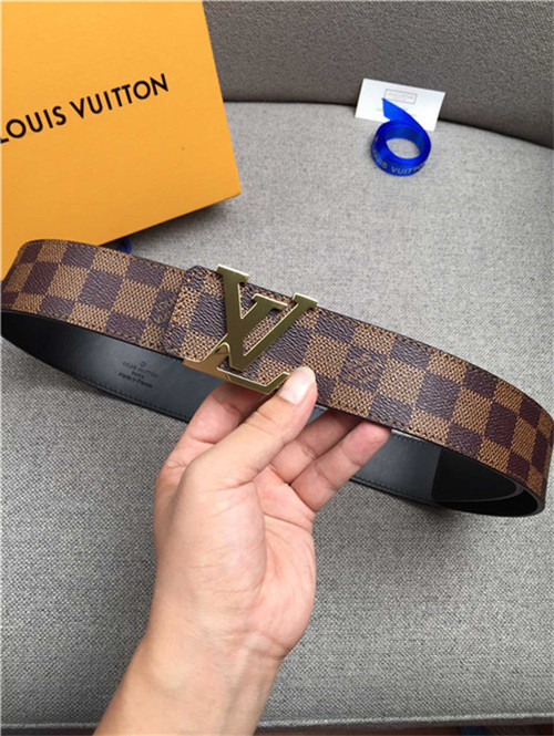 Louis Vuitton LV INITIALES 40MM BELT Damier Ebene High