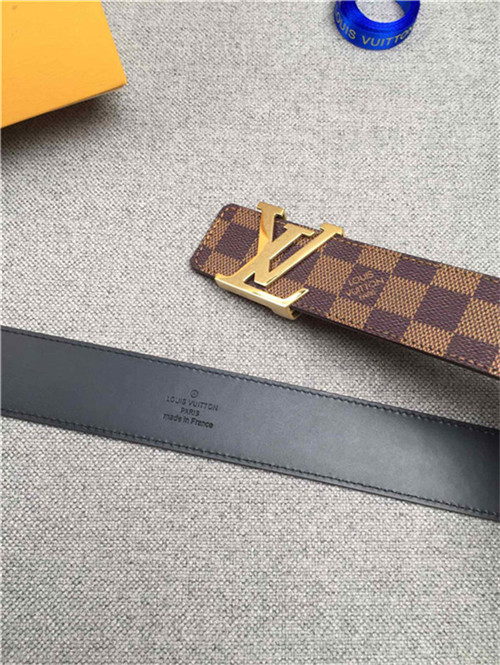 Louis Vuitton LV INITIALES 40MM BELT Damier Ebene High