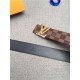 Louis Vuitton LV INITIALES 40MM BELT Damier Ebene High