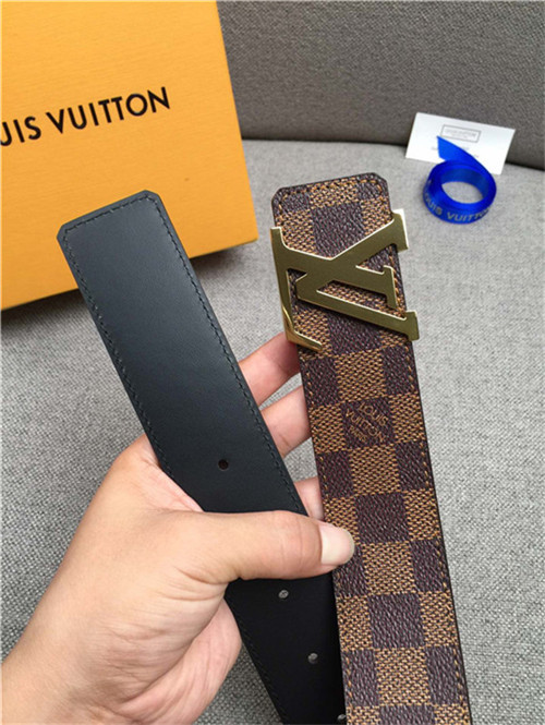 Louis Vuitton LV INITIALES 40MM BELT Damier Ebene High