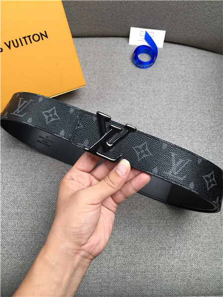 Louis Vuitton LV INITIALES I 40MM BELT Monogram Eclipse High