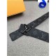 Louis Vuitton LV INITIALES I 40MM BELT Monogram Eclipse High