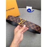 Louis Vuitton LV INITIALES I 40MM BELT Monogram Damier Ebene High