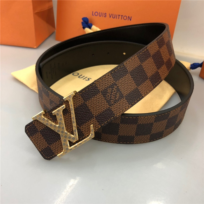 Louis Vuitton LV INITIALES Damier 40MM BELT Damier Ebene High