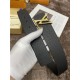 Louis Vuitton LV INITIALES II 40MM BELT Leather High