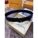 Louis Vuitton LV INITIALES II 40MM BELT Leather High