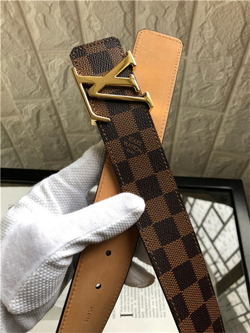 Louis Vuitton LV INITIALES 40MM BELT Damier Ebene High