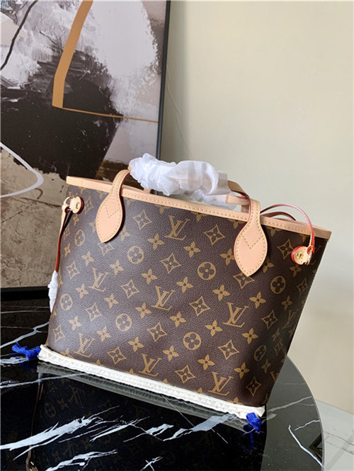 Louis Vuitton NEVERFULL PM Monogram Red High