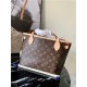 Louis Vuitton NEVERFULL PM Monogram Red High