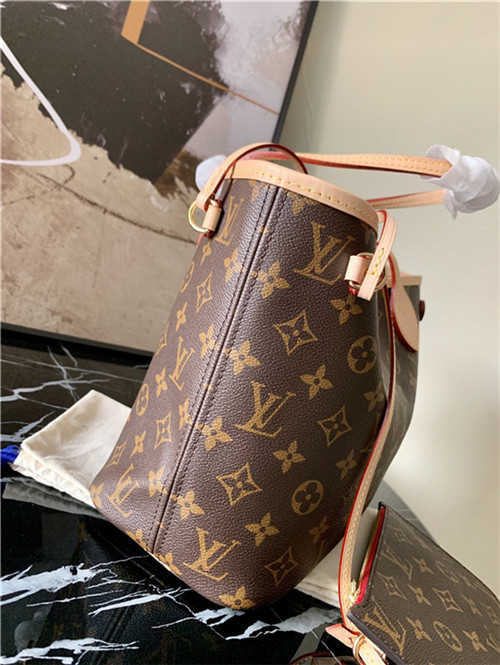 Louis Vuitton NEVERFULL PM Monogram Red High