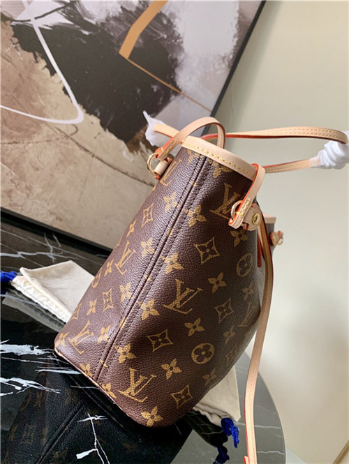 Louis Vuitton NEVERFULL PM Monogram Beige High