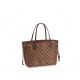 Louis Vuitton NEVERFULL PM Damier Ebene Red High