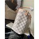 Louis Vuitton NEVERFULL PM Damier Azur Beige High