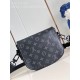 Louis Vuitton Montsouris Messenger PM Monogram Macassar M47060 High