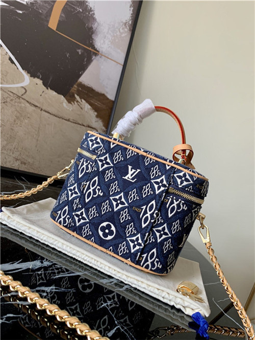 Louis Vuitton SINCE 1854 VANITY PM Blue High