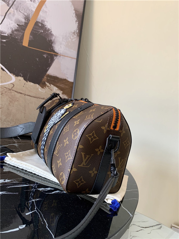 Louis Vuitton CITY KEEPALL Monogram Zoom with friends High