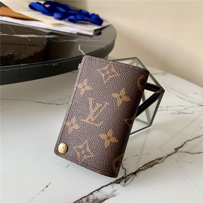 Louis Vuitton Porte Cartes Credit Pression card case Monogram High