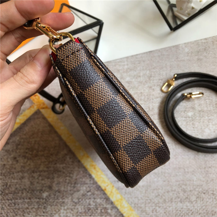 Louis Vuitton Pochette accessories Damier Ebene High